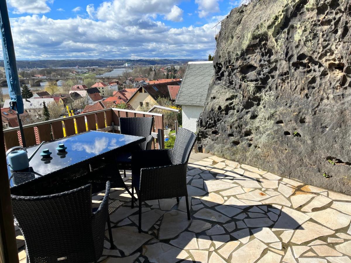 Das Ferienhaus Mit Aussicht Pirna Kültér fotó