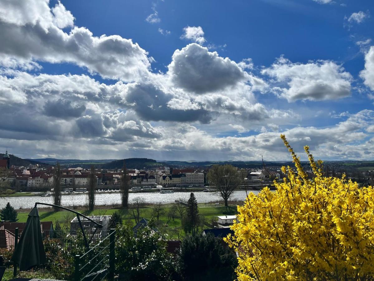 Das Ferienhaus Mit Aussicht Pirna Kültér fotó